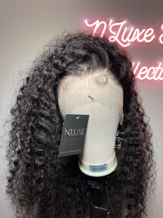 Deep Curly Frontal Wig